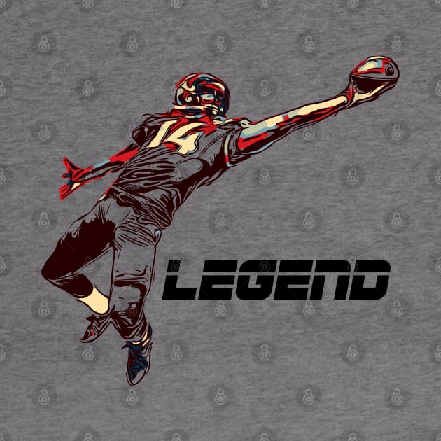 NFL Legend football by FasBytes